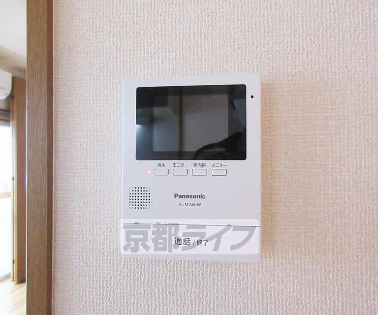 セキュリティ　モニター付きインターホン！