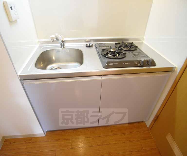 キッチン　２口ガスコンロです。