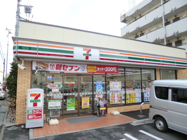 コンビニ　セブンイレブン矢口2丁目店（コンビニ）まで148m