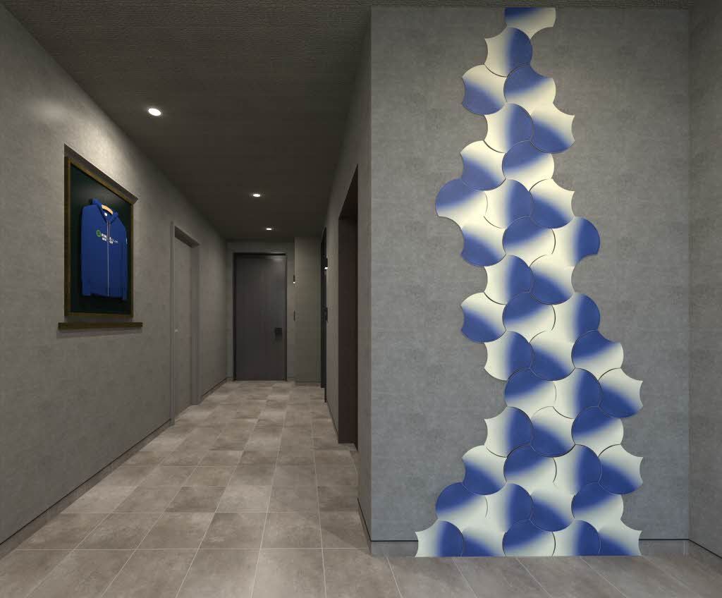 建物外観　共用部完成予想図