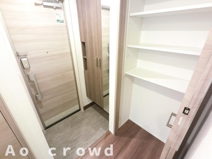 玄関　気になる物件はまとめてご案内ができます！