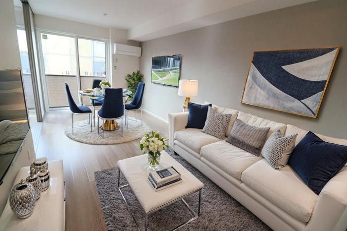 居室・リビング　CGで家具等を配置したものです。実際に家具等は含まれません。