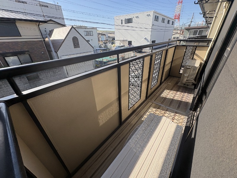 バルコニー　南向きバルコニー！