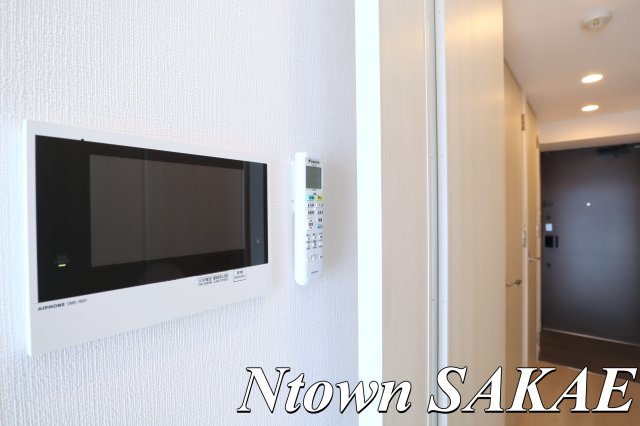 セキュリティ　モニター付きインターホンです