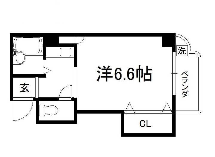 シティーアスカの間取り