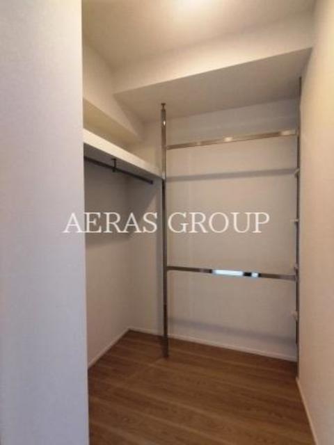 収納　ウォークインクローゼット