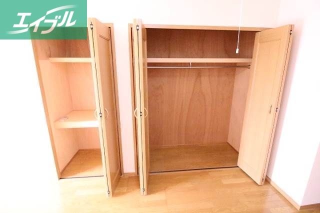 収納　同タイプのお部屋の写真です