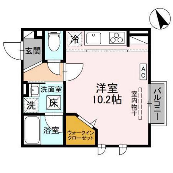 パチオーリ五福の間取り