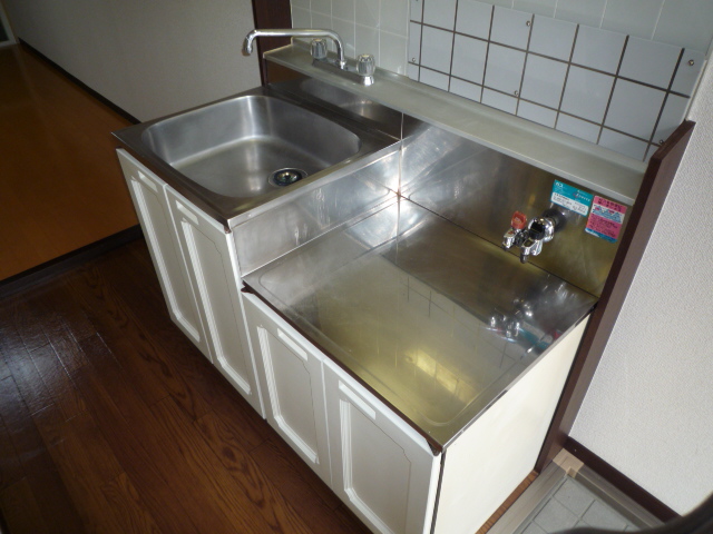 キッチン　ガスコンロが置けます