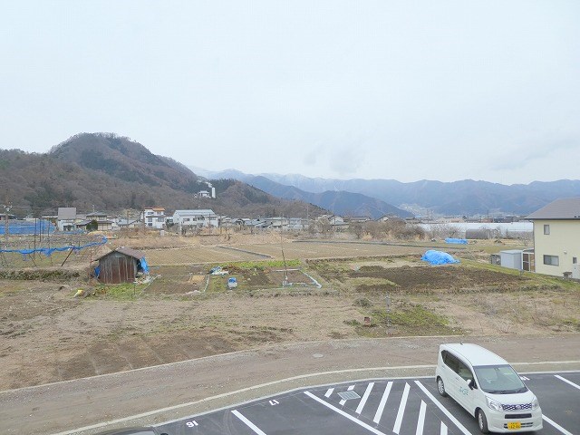 眺望　写真はE-3号室です。（参考）