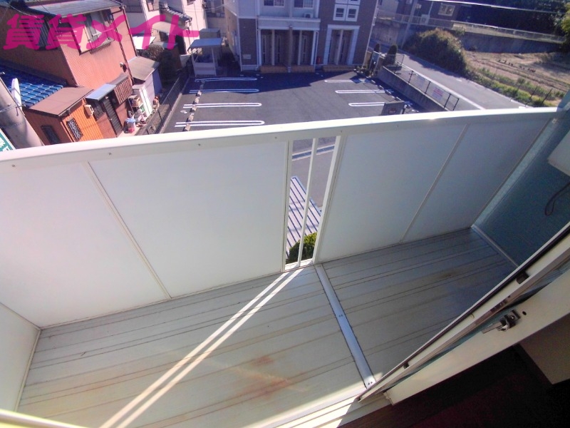 バルコニー　別部屋反転写真