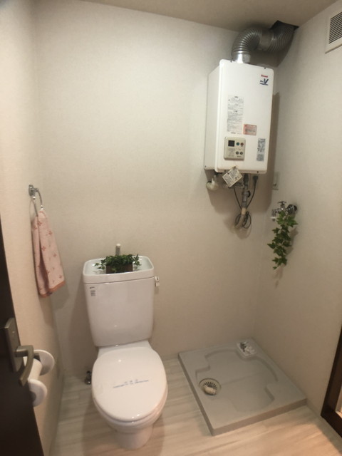 トイレ　モデルルーム