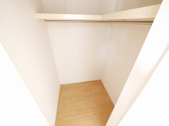 収納　たっぷりとした収納スペースです