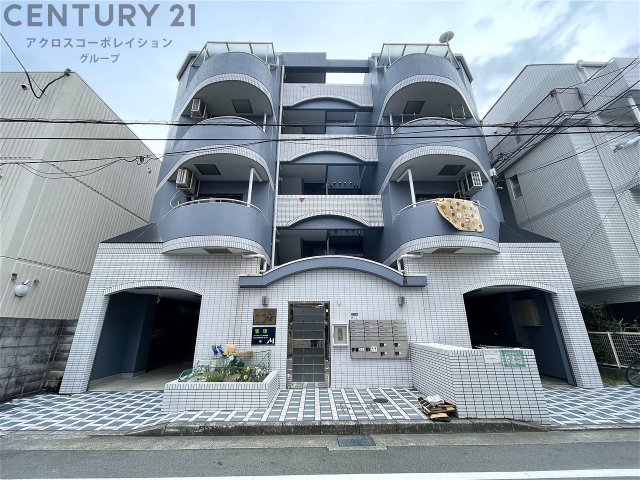 建物外観　オートロック付きで安心のセキュリティ！