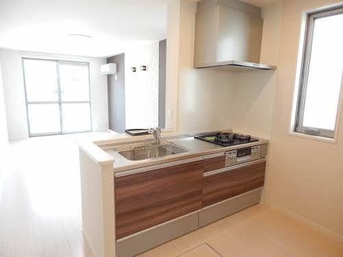 キッチン　※別号室の写真です。