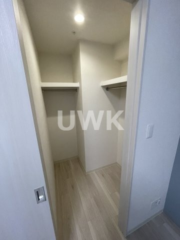 収納　ウォークインクローゼット