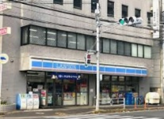 コンビニ　ローソン市川湊店（コンビニ）まで387m