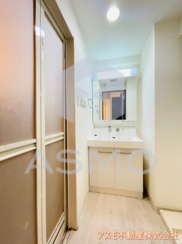 洗面設備　同マンション別部屋参考写真