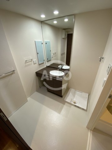 洗面設備　アトレ梅北　洗面脱衣所