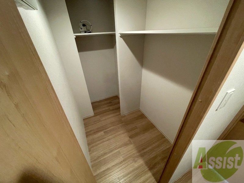 収納　収納もバッチリあるのでお部屋が片付きますよ！