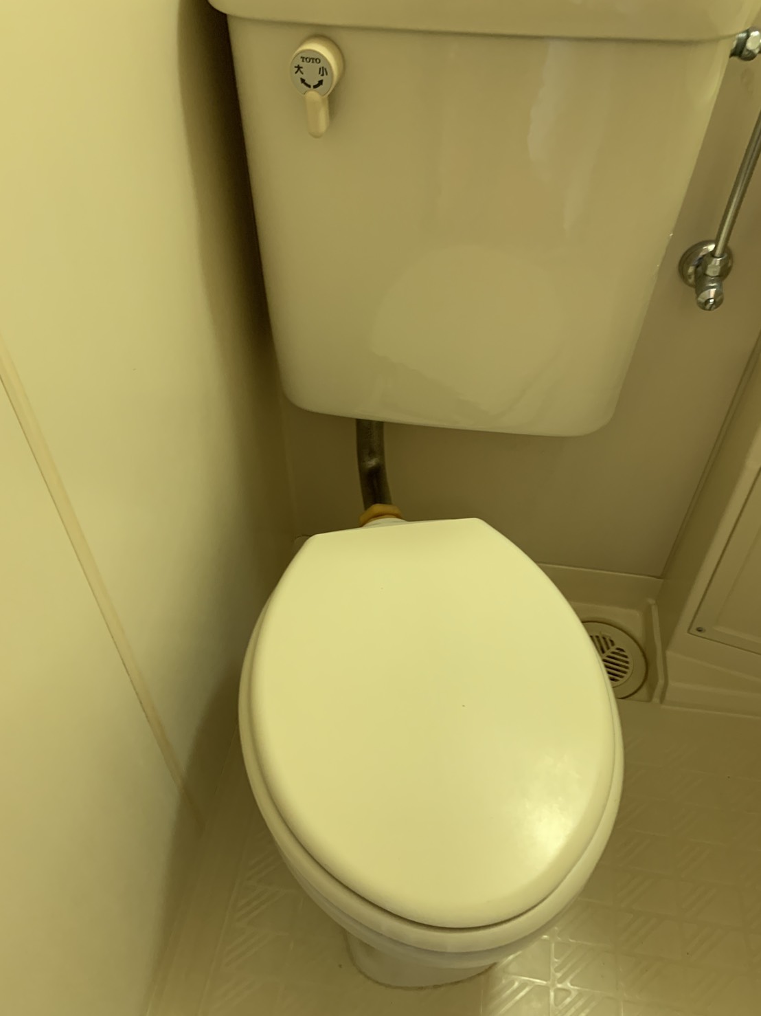 トイレ　ゆったりとした空間のトイレです