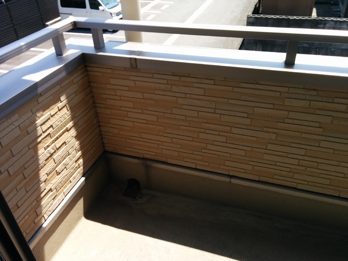 バルコニー　※別部屋の写真です