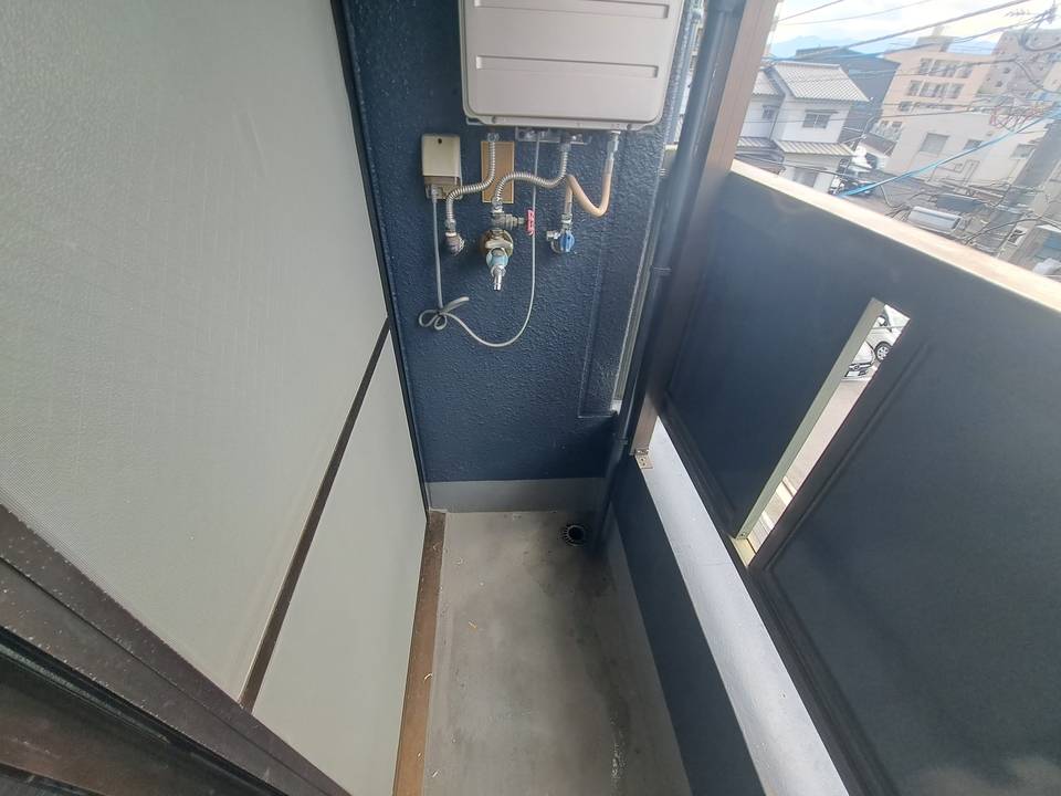 洗面設備　洗濯機置場