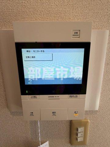 セキュリティ　モニター付きインターホン