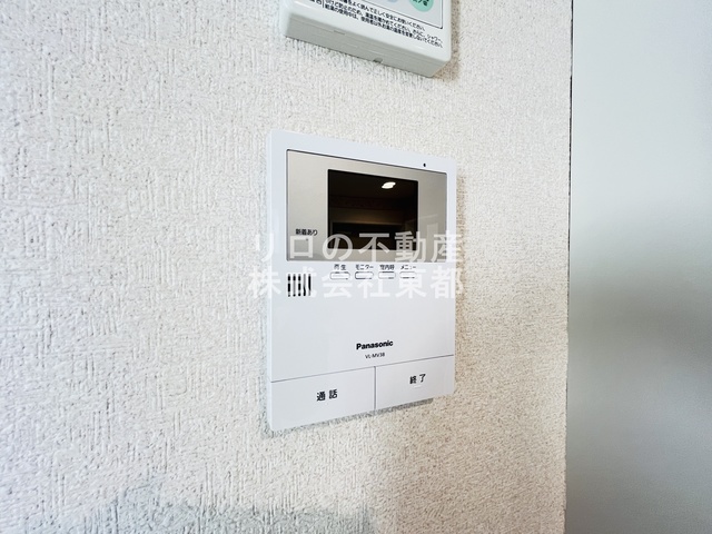 セキュリティ　ＴＶモニター付き☆訪問者が一目でわかります！