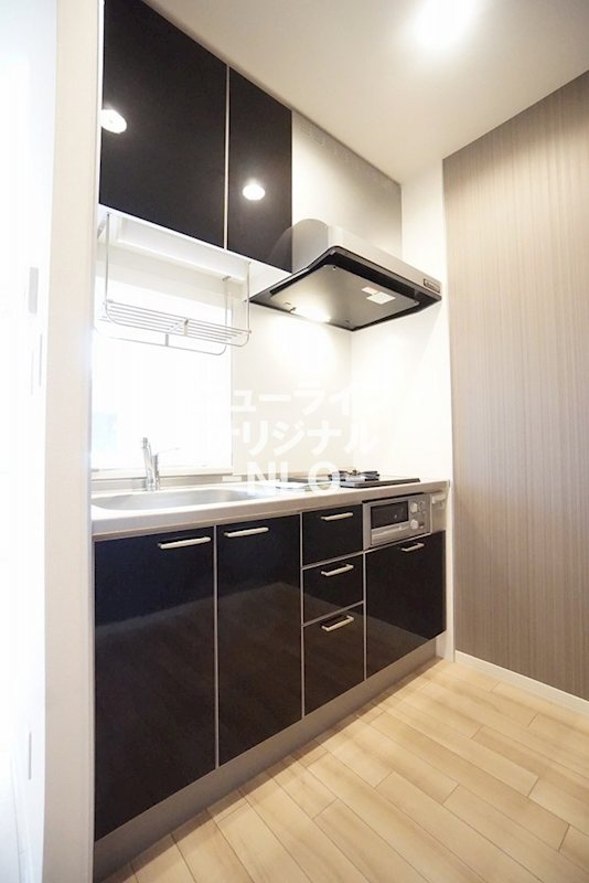 キッチン　グリル付き２口コンロシステムキッチン☆