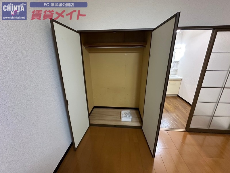 収納　同じ物件、別部屋の写真です