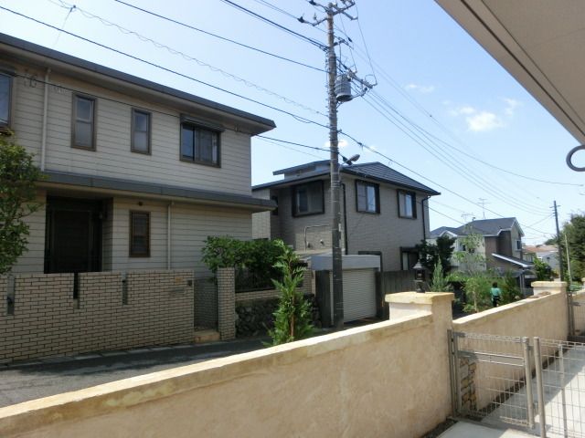 眺望　１階からの眺望。