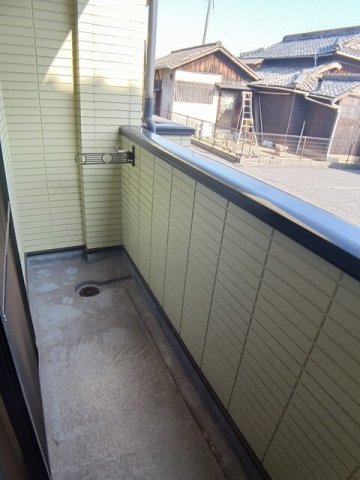 バルコニー　広々としたバルコニーです