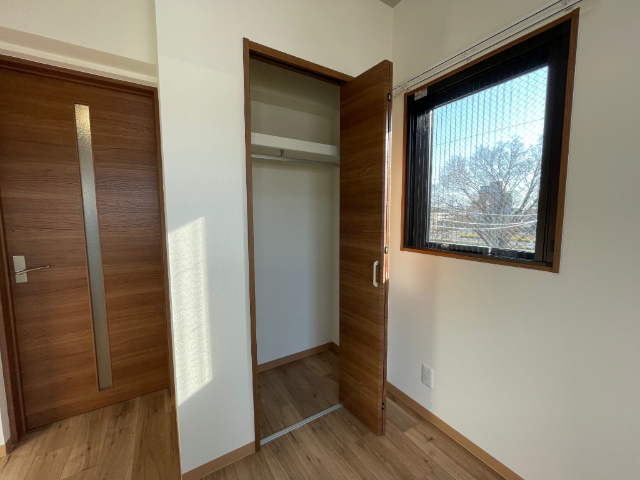 収納　クローゼットです