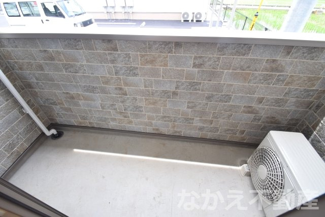 バルコニー　落ち着いた時間を過ごせるバルコニーです