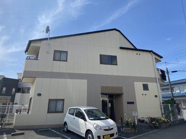 建物外観　TV付きインターホンついてます♪