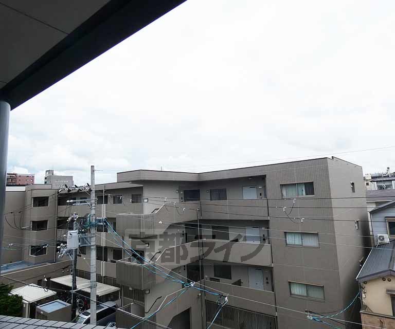 眺望　バルコニーからの室外風景。