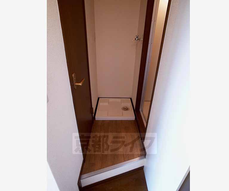 洗面設備　脱衣スペースもあります！