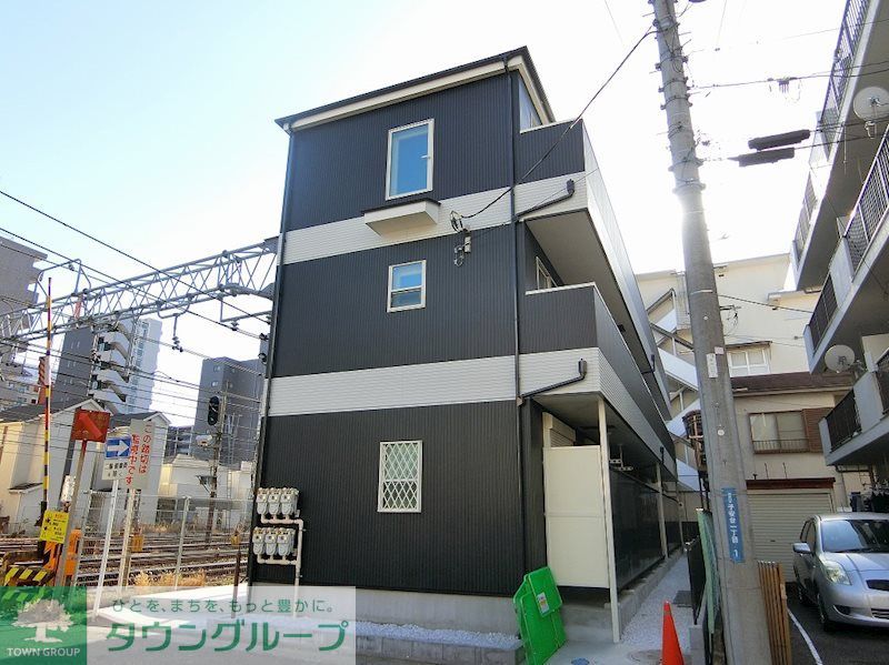 建物外観　デザイナーズシリーズ！「トゥギャザー」オシャレな外観です♪