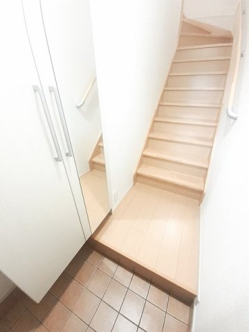 玄関　ゆったりとした玄関です