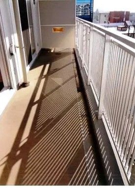 バルコニー　お洗濯にも便利なバルコニー付き