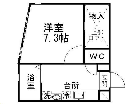 バーシティーハウス台原の間取り写真