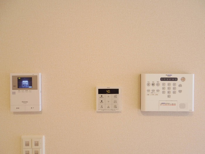 セキュリティ　カラーモニター付インターホン（録画機能付）・ALSOKホーム