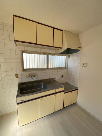 キッチン　ガスコンロ設置可