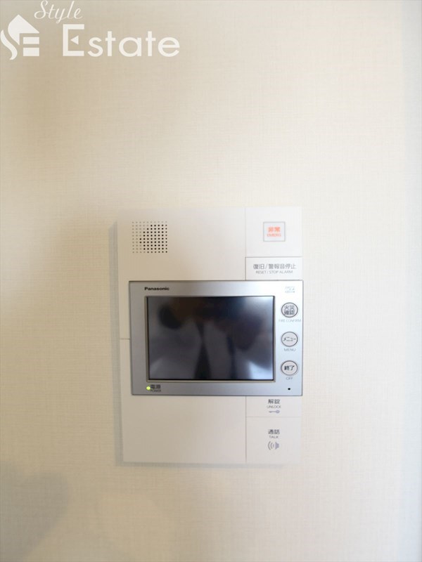 セキュリティ　カラーモニター付きインターホン