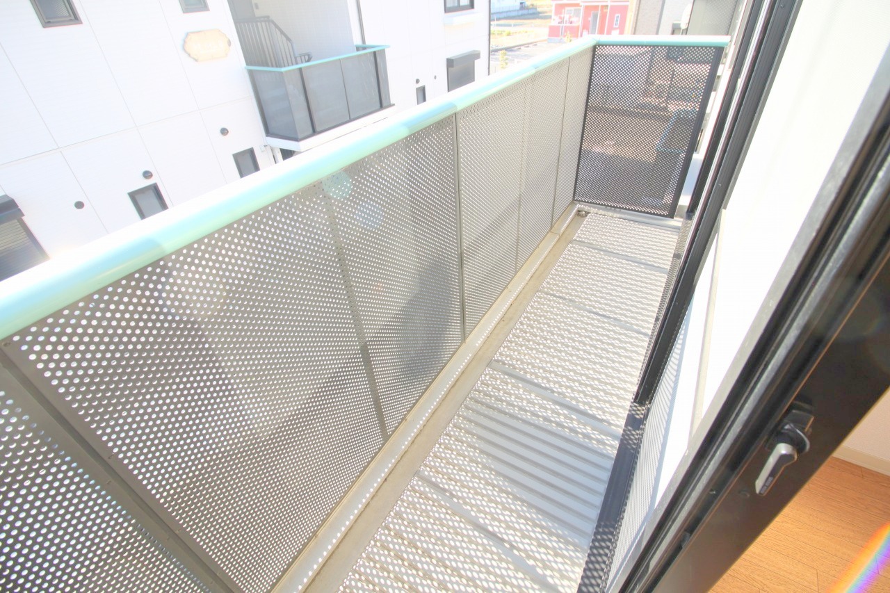 バルコニー　☆洗濯物よく乾きます