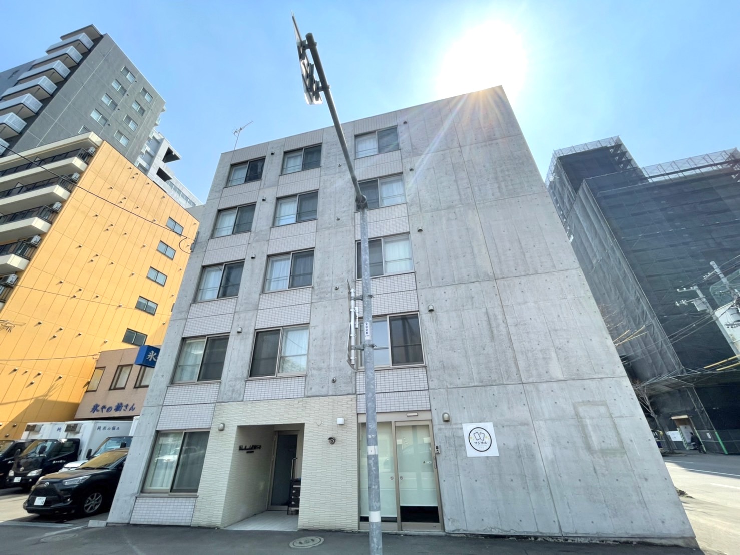 建物外観　都市ガス・ネット無料採用♪人気エリアのデザイナーズ♪