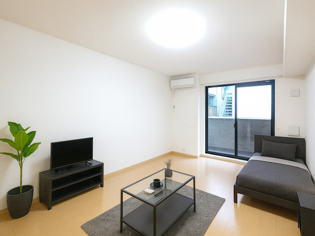 居室・リビング　CGで家具等を配置したもので家具等は含まれません。