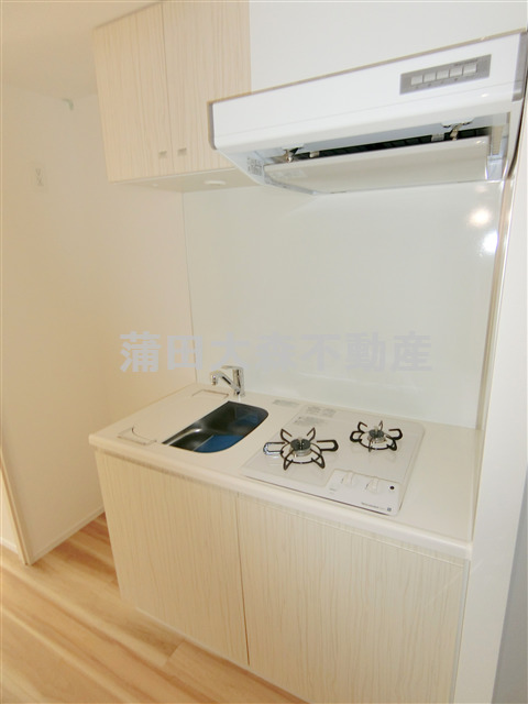 キッチン　2口ガスシステムキッチン