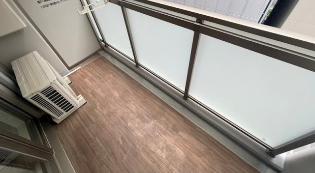 バルコニー　お洗濯にも便利なバルコニー付き